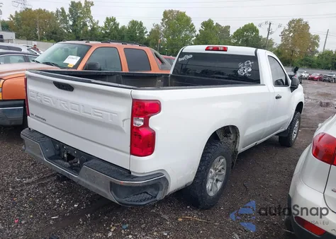 2024 Chevrolet Silverado 1500 2Wd Long Bed Wt from USA, damaged, VIN 3GCNAAED3RG356634